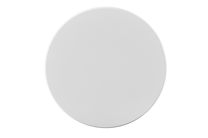 Indoor Resin Table Top with Glossy White Color