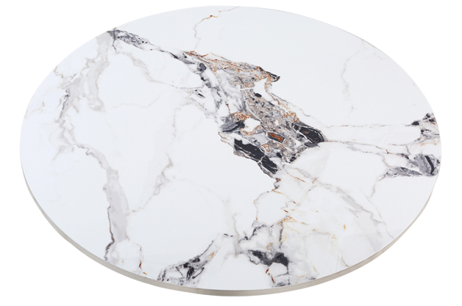 Sintered Stone Table Top in Patek Philippe Color, 7/8"Thick