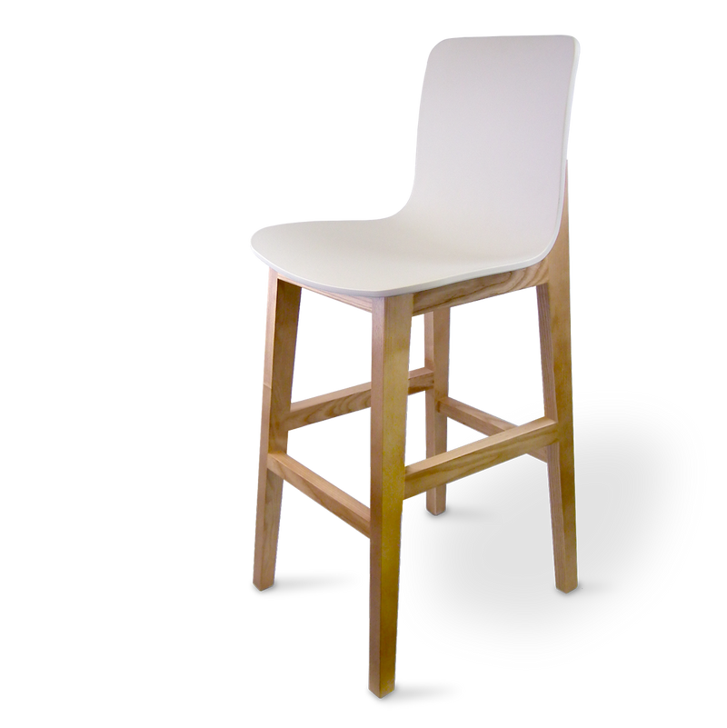 Urban Contoured Bucket Combination Barstool