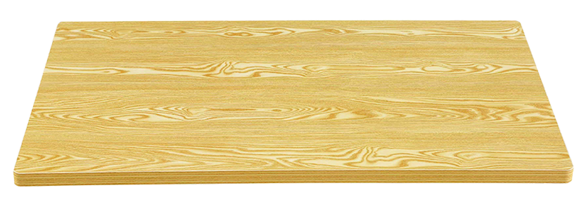 Indoor Melamine Table Top, Finish Nature