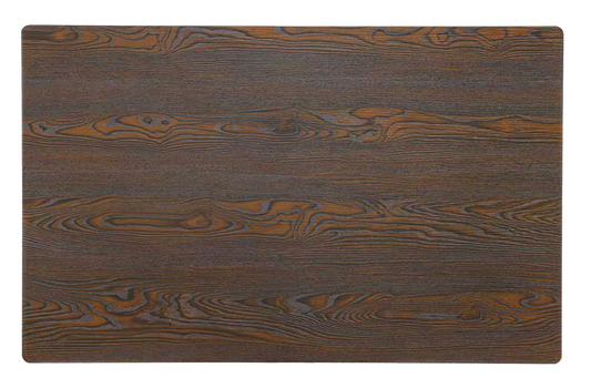 Indoor Melamine Dark Walnut Wood Grain Table Top