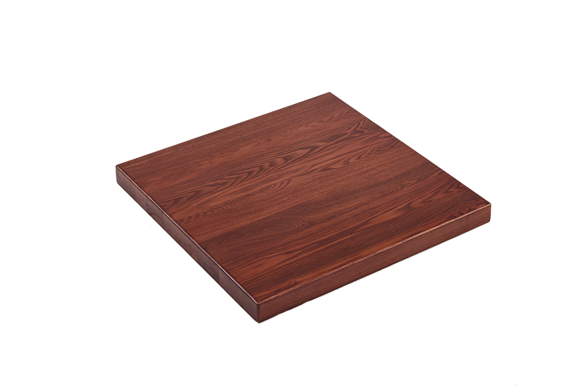 Indoor Ash Wood Table Top, Finish Light Walnut