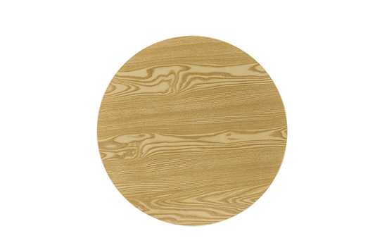 Melamine In Yellow Natural Wood Grain Table Top