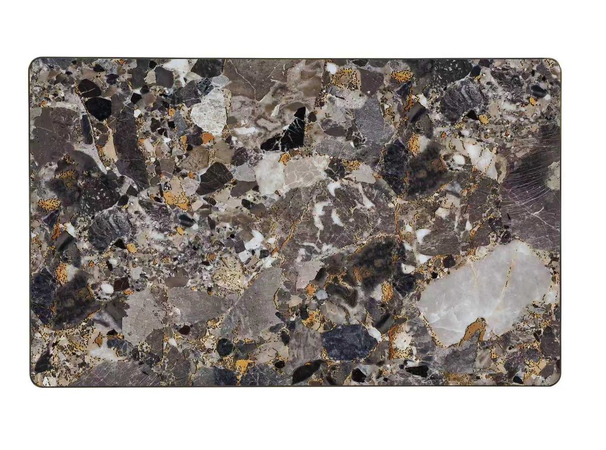 Sintered Stone Table Top W/ Mocha Gold