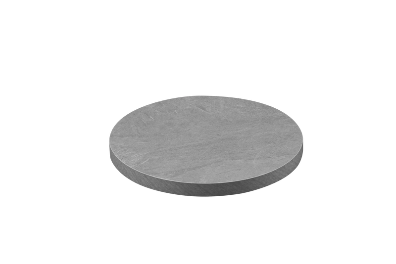 Gray Marble Print Laminate Table Top, 1 1/2'' Thick