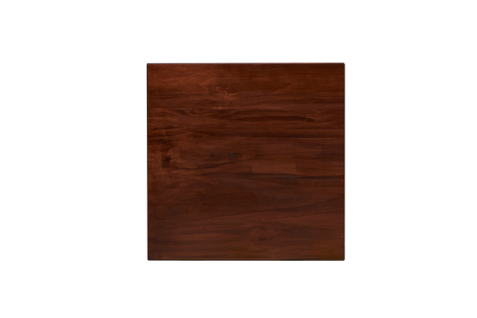 Indoor Walnut Color Pine Wood Table Top