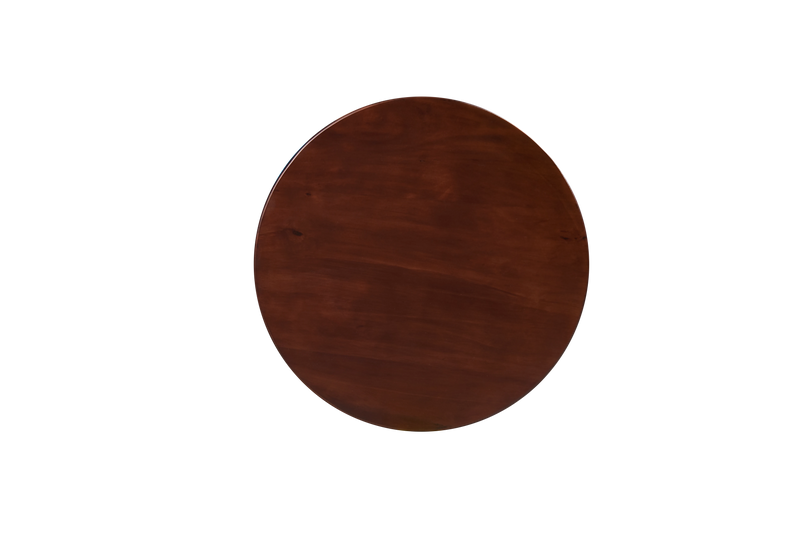 Indoor Walnut Color Pine Wood Table Top