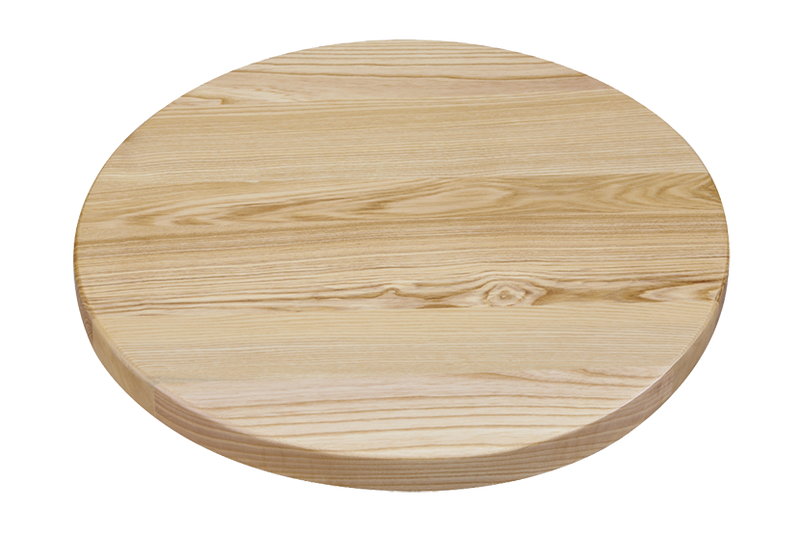 Indoor Ash Wood Table Top, Finish Natural