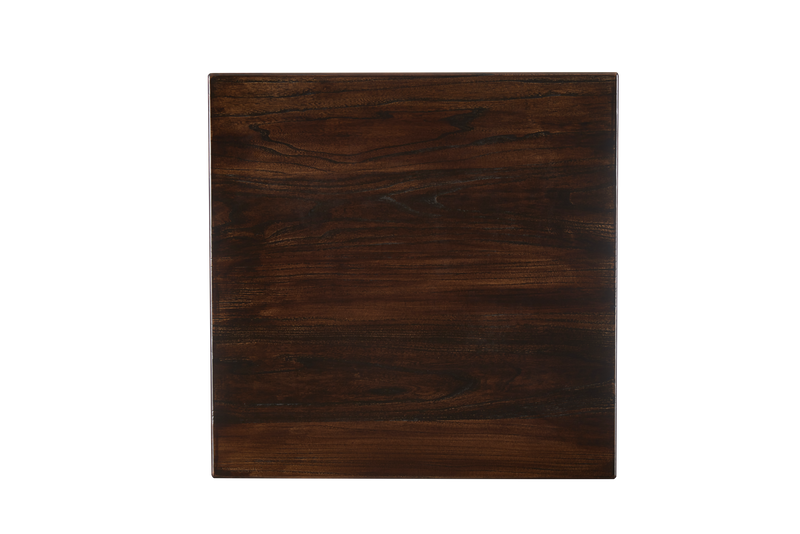 Indoor Dark Walnut Color Elmwood Table Top