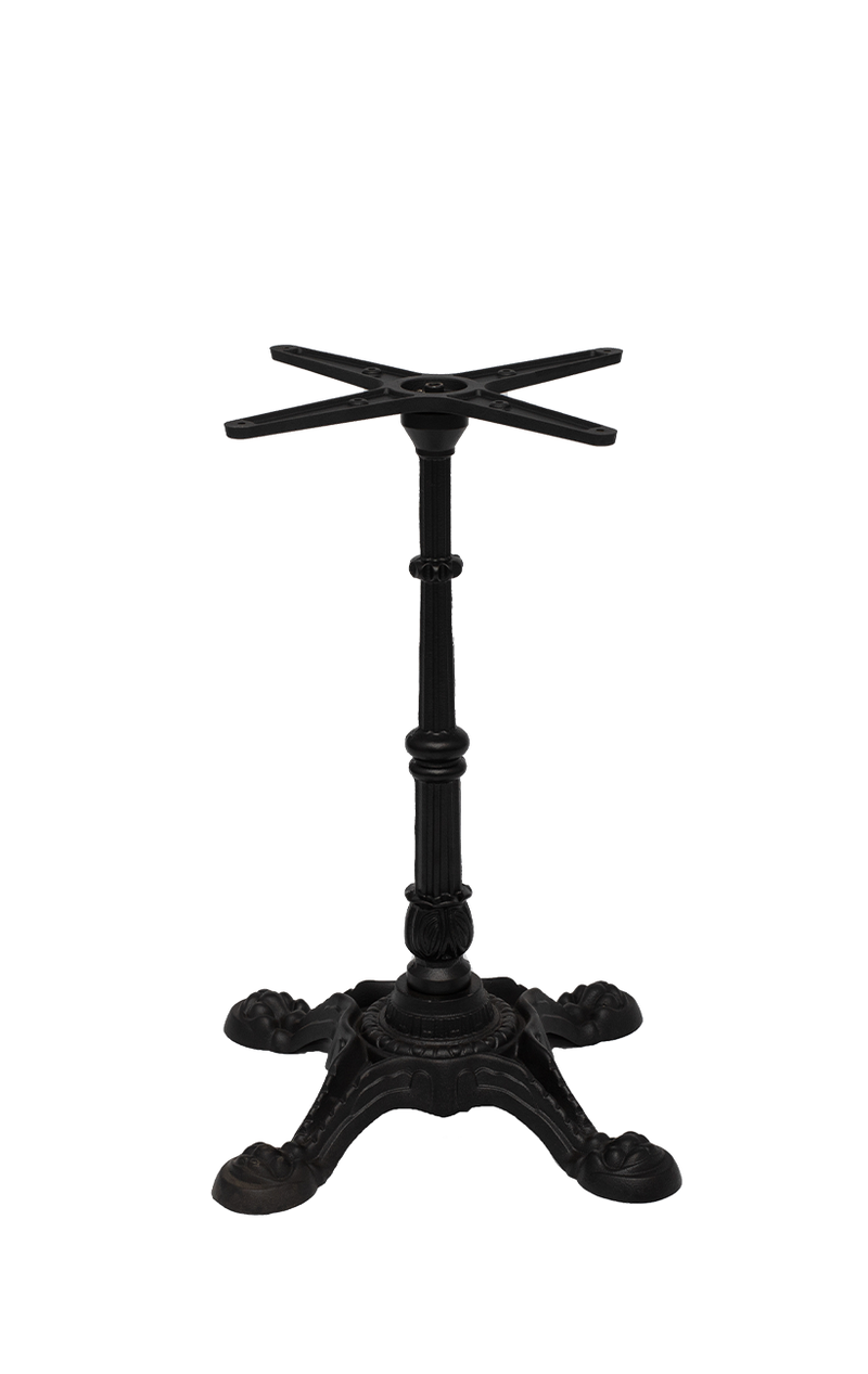 4 Prongs Cast Iron Vintage Table Base