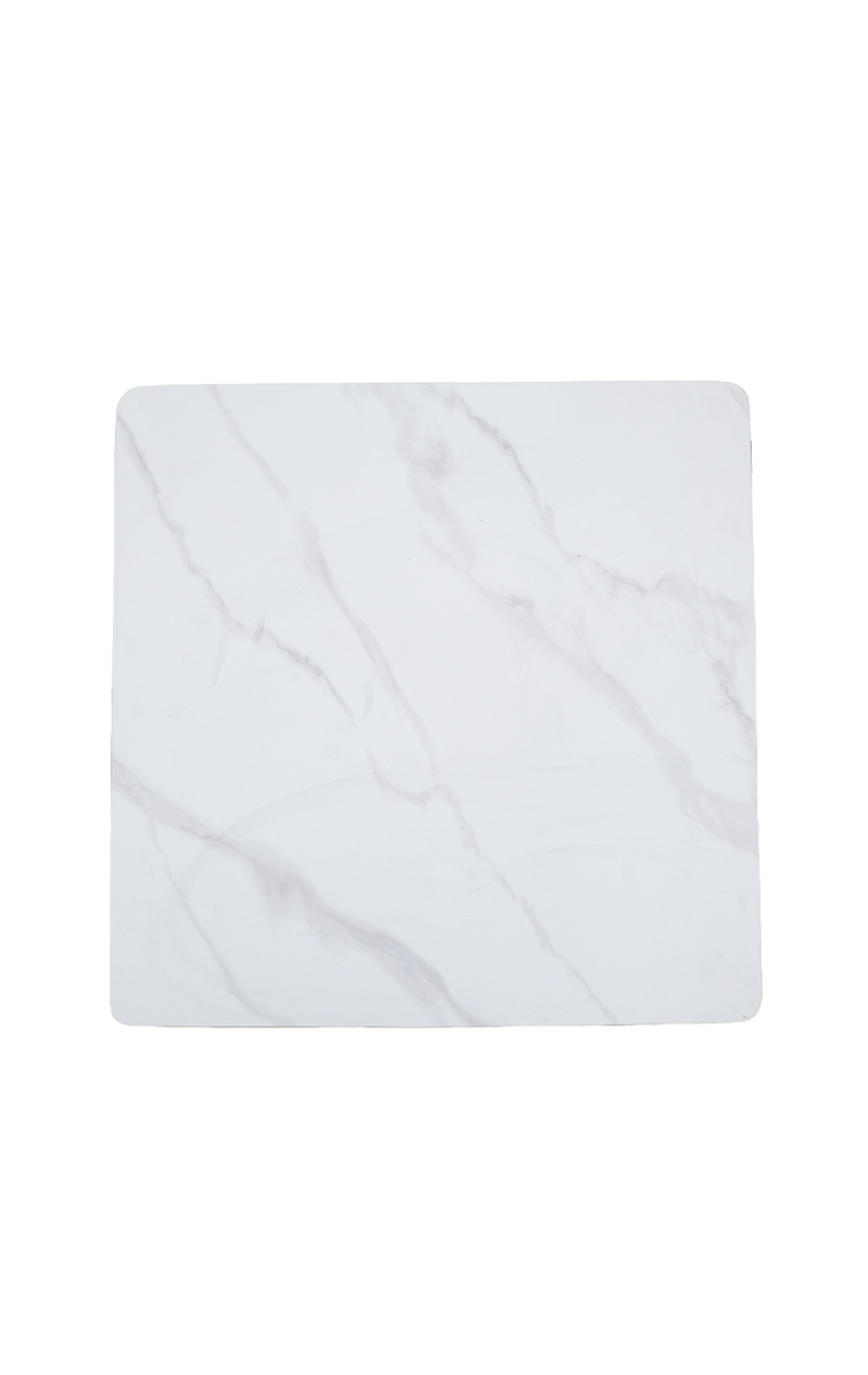 Sintered Stone Table Top in Snow White Color, 7/8"Thick