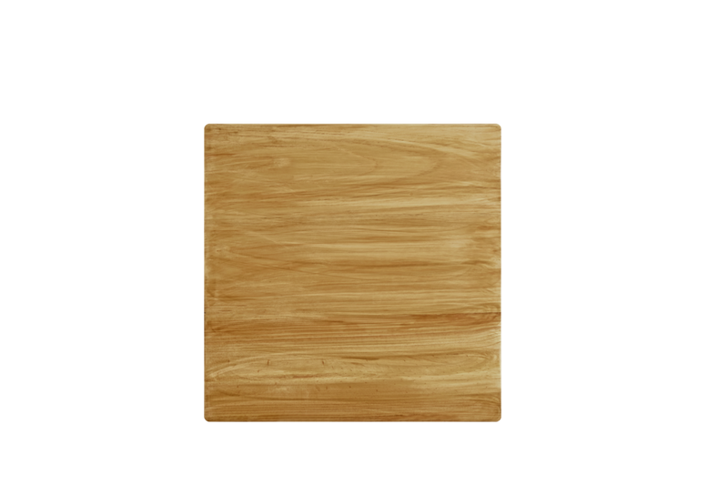 Natural Finish Color Pinewood Table Top , 2-1/2" Thick