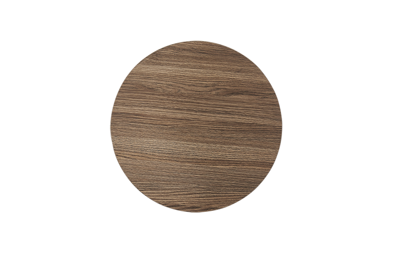 Indoor Rubber Wood Grain Melamine Table Top