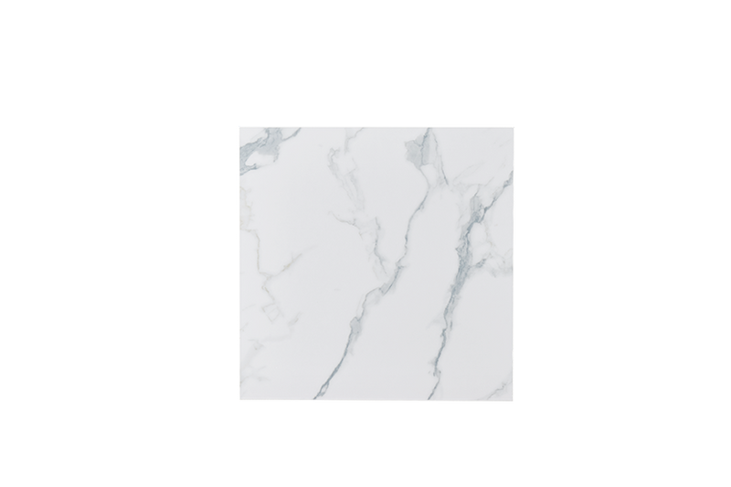 Indoor pure marble white Melamine table top