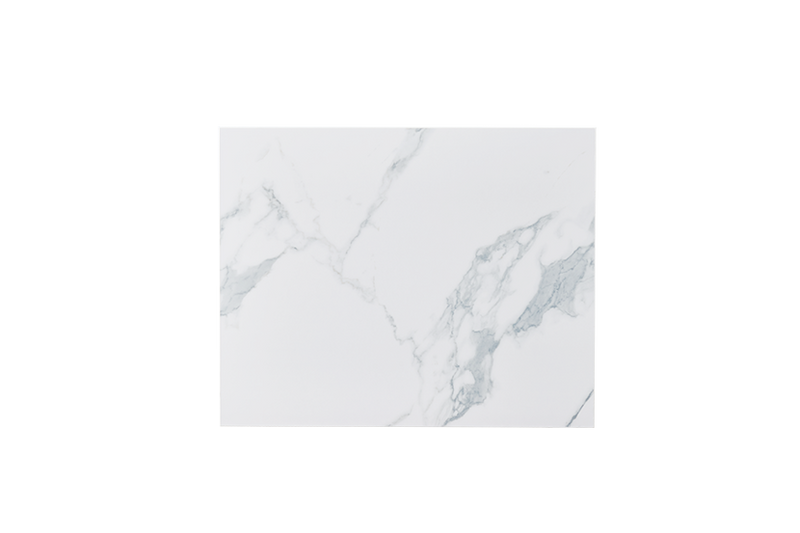 Indoor pure marble white Melamine table top