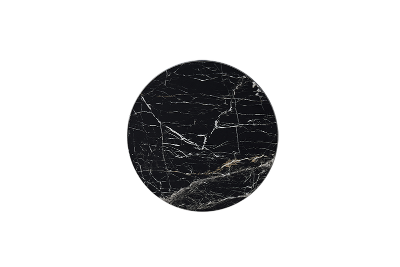 Indoor Kinggang Black Melamine Table Top