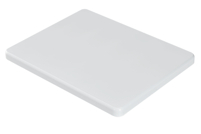 Indoor Resin Table Top with Glossy White Color