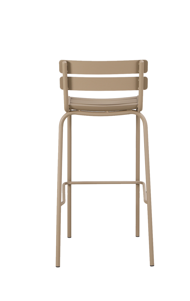 Outdoor/Indoor Metal Barstool Finish Champagne