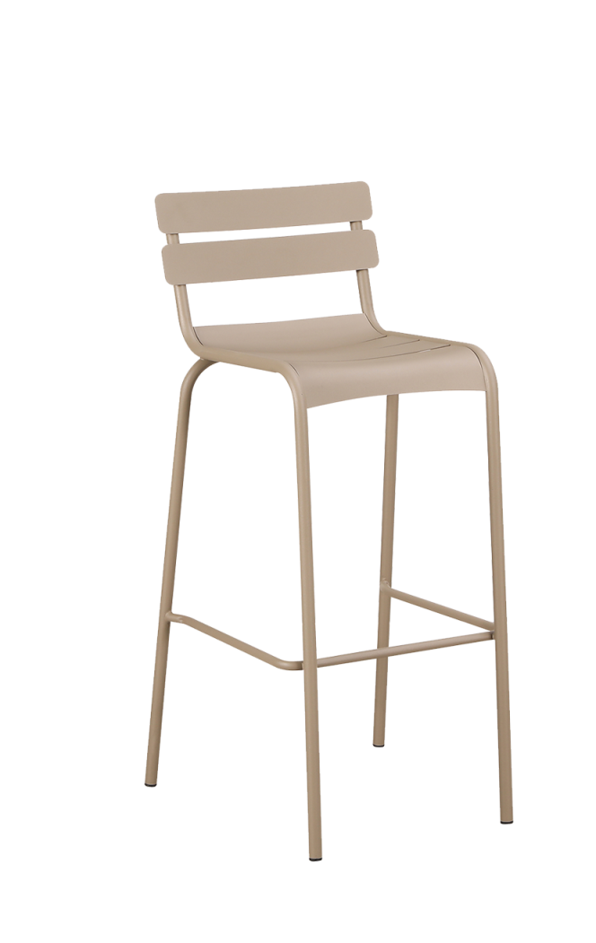 Outdoor/Indoor Metal Barstool Finish Champagne