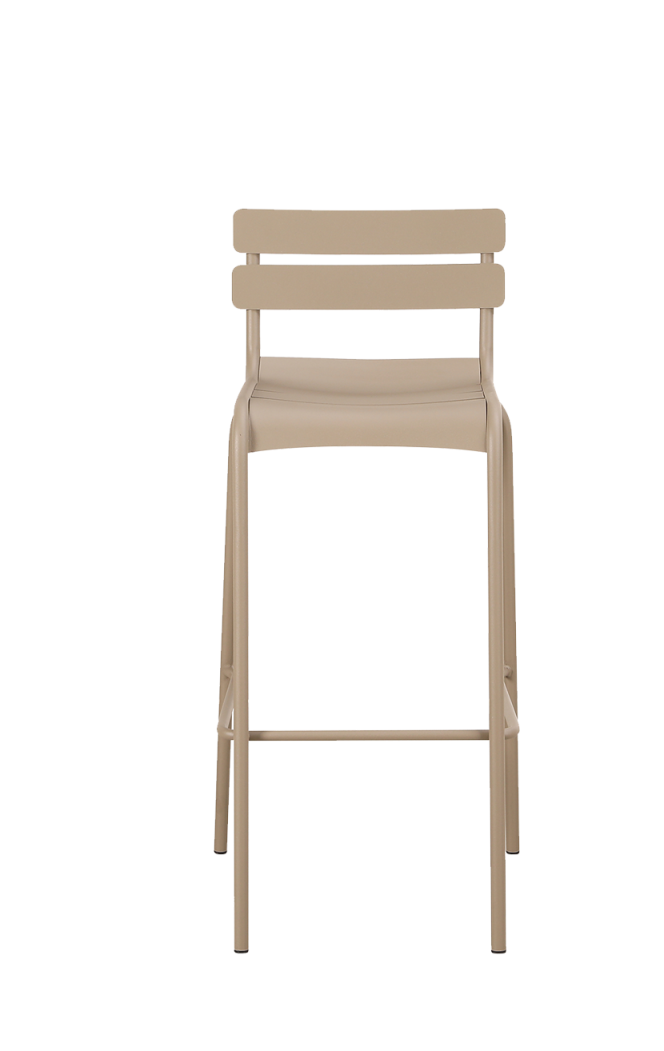 Outdoor/Indoor Metal Barstool Finish Champagne