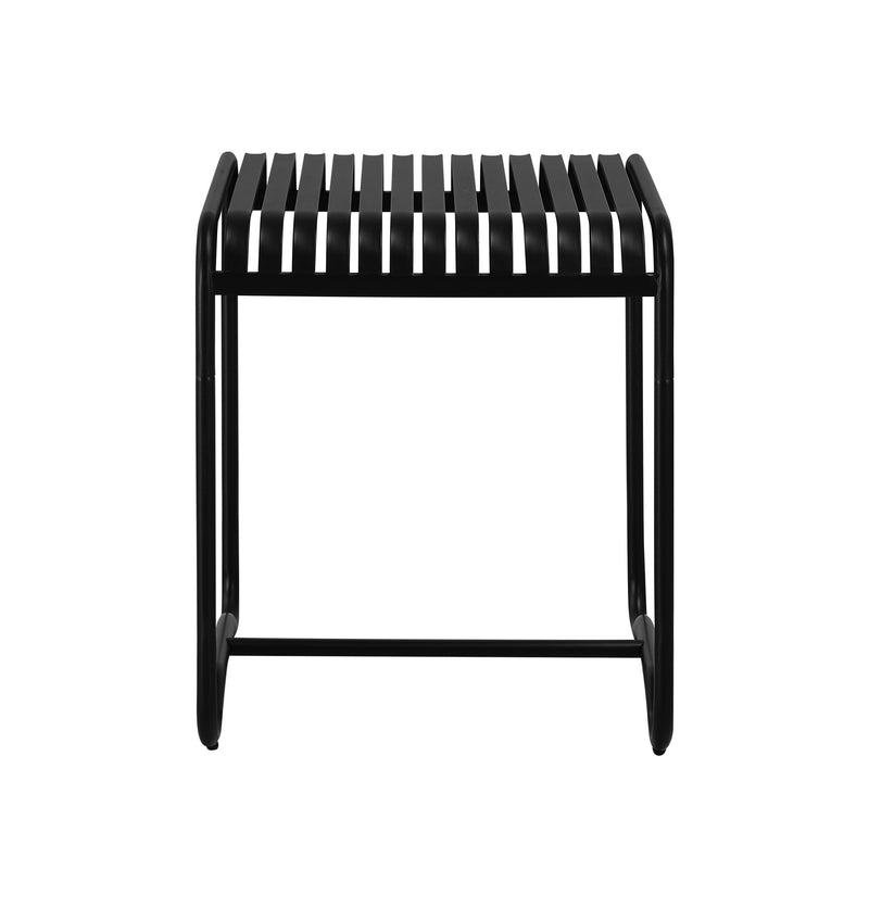 Outdoor Industrial style Metal Table Finish Black