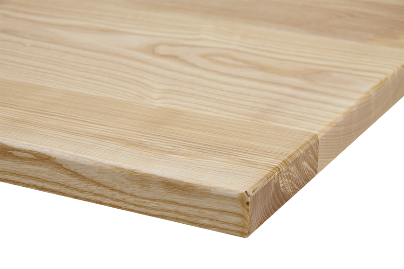 Indoor Ash Wood Table Top, Finish Natural
