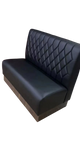 Single Black Vinyl Booth