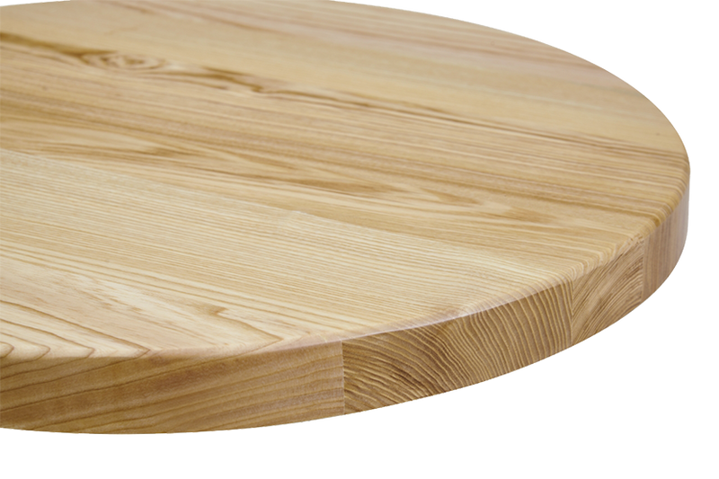 Indoor Ash Wood Table Top, Finish Natural