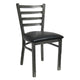 Metal Chair with Clear Coat finish
