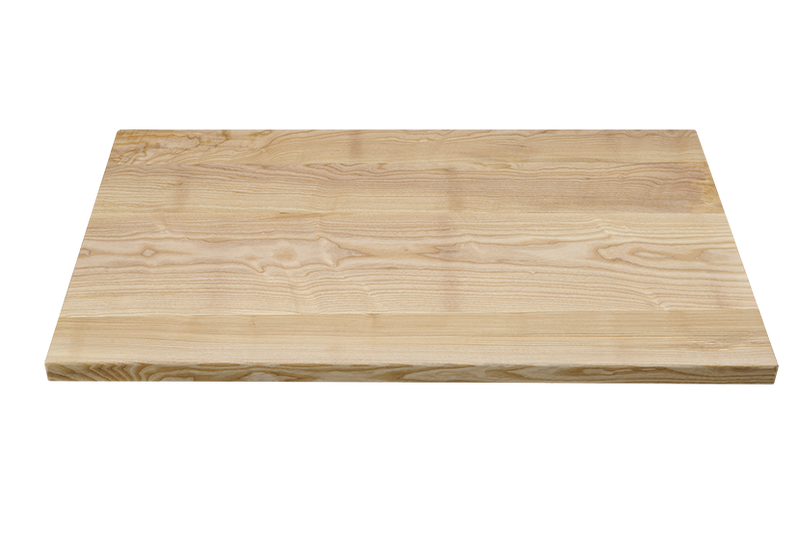 Indoor Ash Wood Table Top, Finish Natural