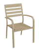 Aluminum Chair in Bones Color