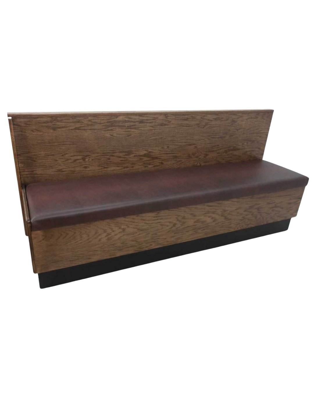 42"H x 66"L Solid Wood Single Booth