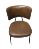 Indoor Chair with Vinyl Seat and Back