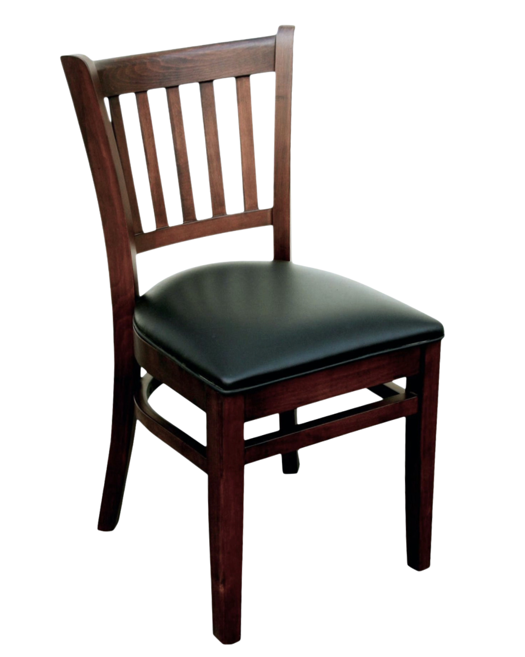 Dark Walnut Wood Chair