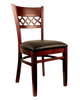 Dark Walnut Wood Chair
