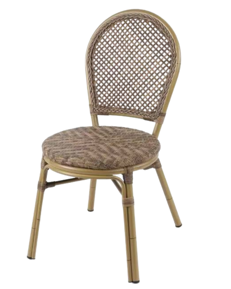 Aluminum Rattan PE Chair