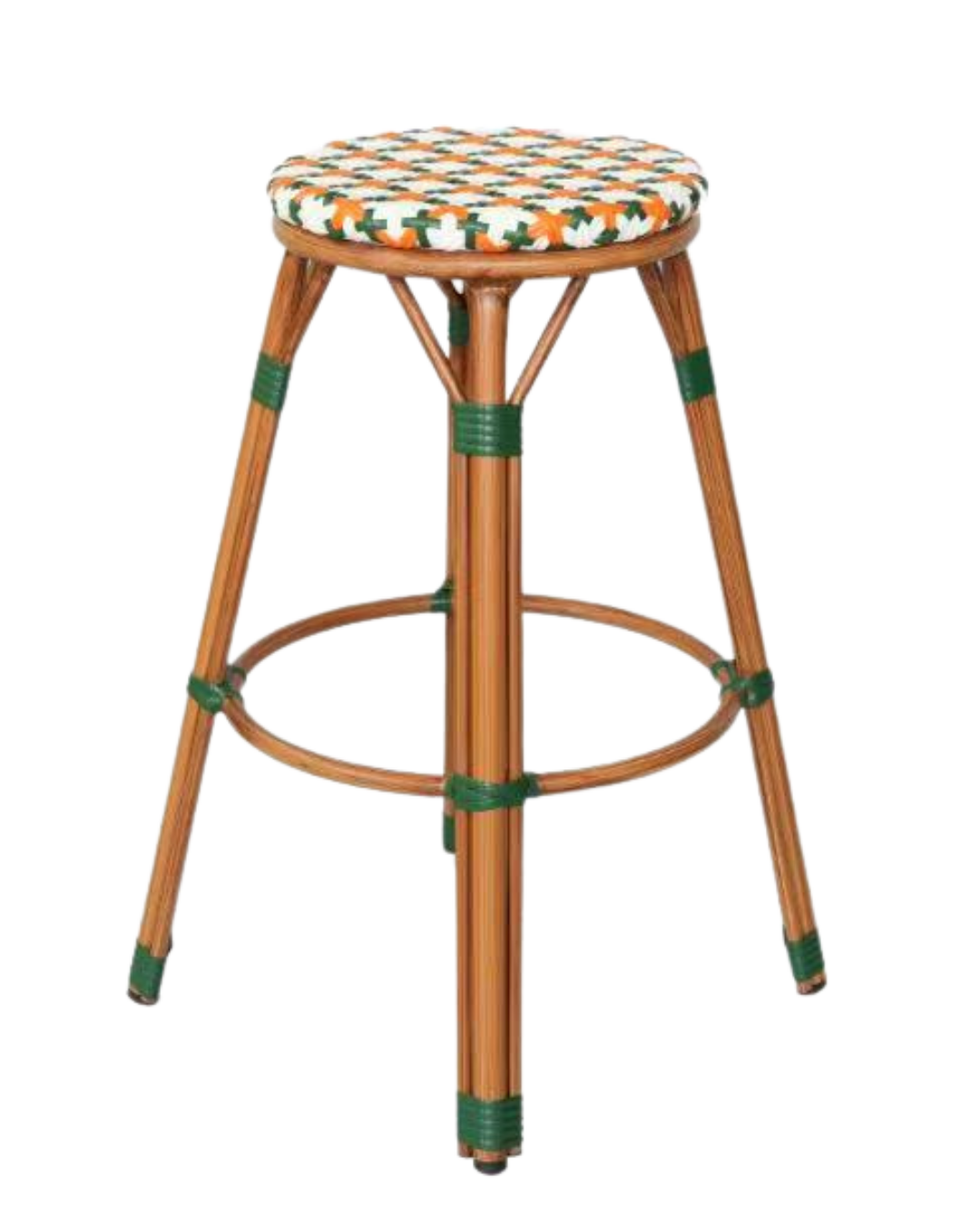Aluminum Rattan Bar Stool