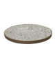 Sintered Stone Table Top with Gold Stainless Steel Edge