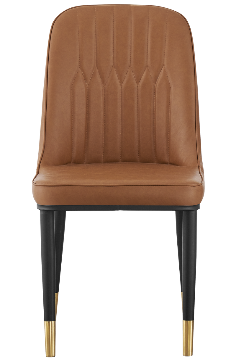 Indoor Metal Chair Brown