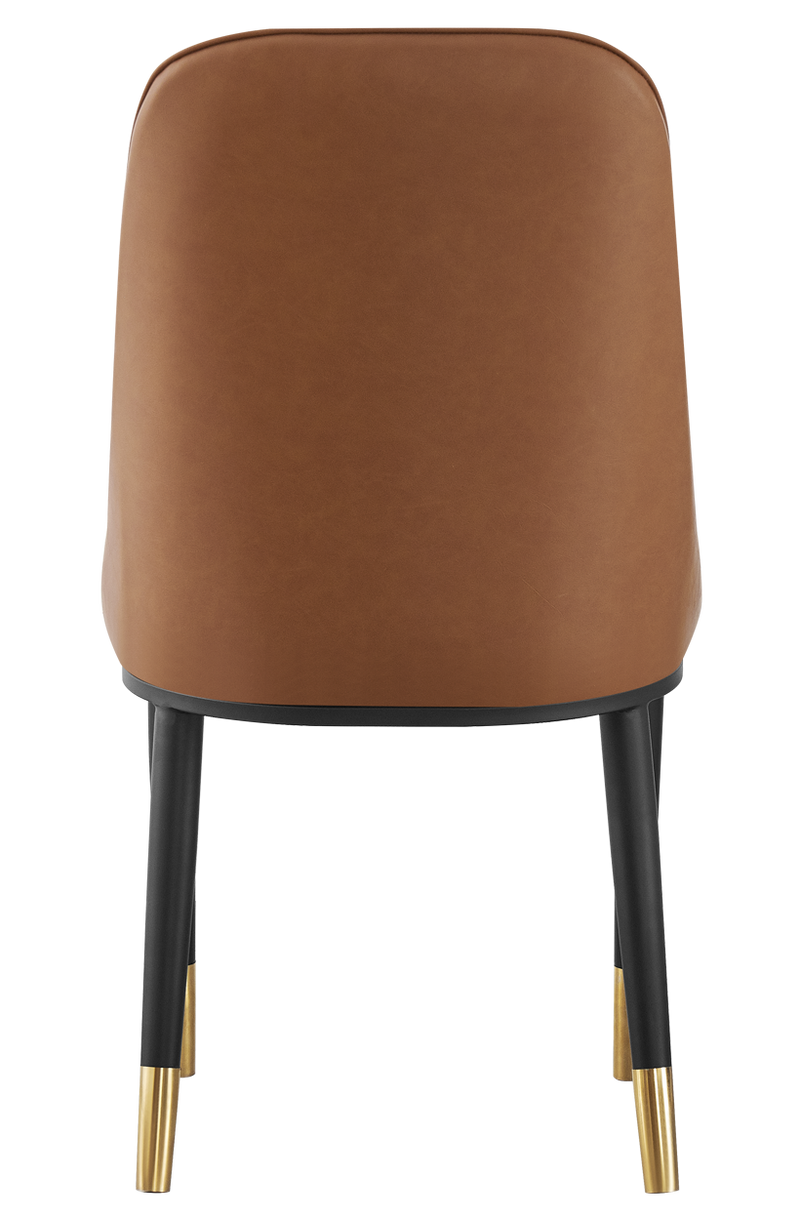 Indoor Metal Chair Brown