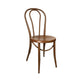 Thonet Metal Retro restaurant Chair,Finish Walnut