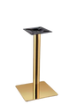 Indoor Golden 20'' X 20'' Square Steel Table Base