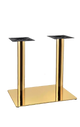 Indoor Golden 18''X36'' Stainless Steel Table Base