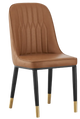 Indoor Metal Chair Brown