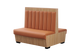 48" Double Nature Wood Trim with Channel Back in Brown Color