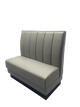 48" Length Indoor Grey Single Booth