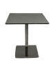 Aluminum Table with HPL Table Top, Finish Silver