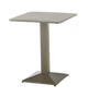 24"X24" Outdoor Champagne Powder-Coated Metal Table