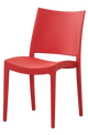 Plastic Chair w/ Available in Multiple Colors