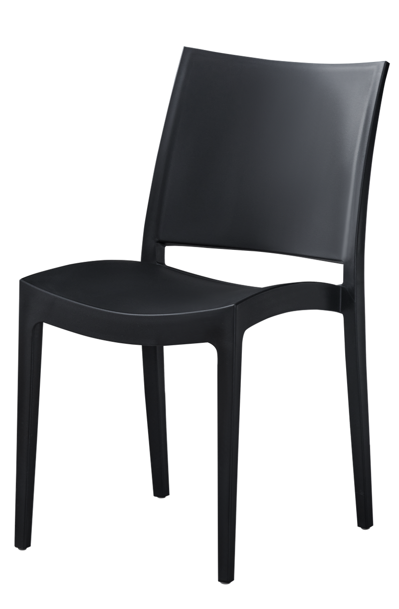 Plastic Chair w/ Available in Multiple Colors